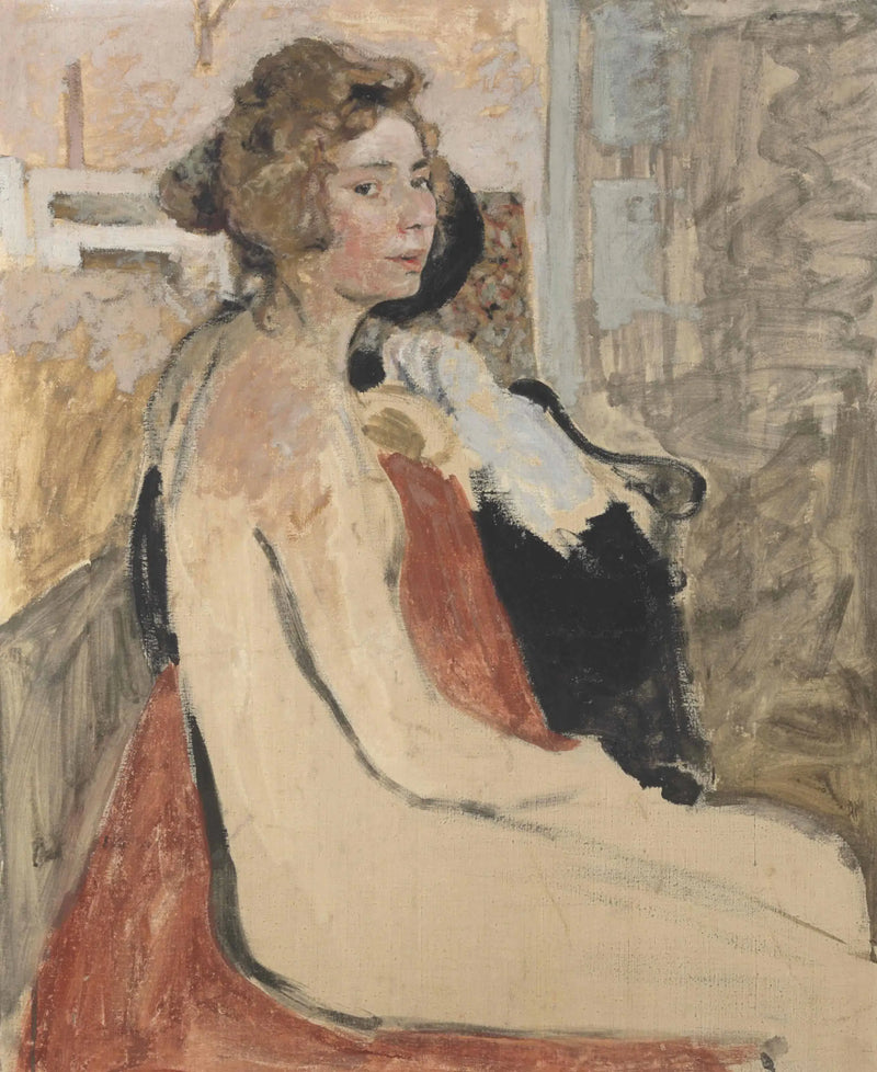 The Model - Édouard Vuillard