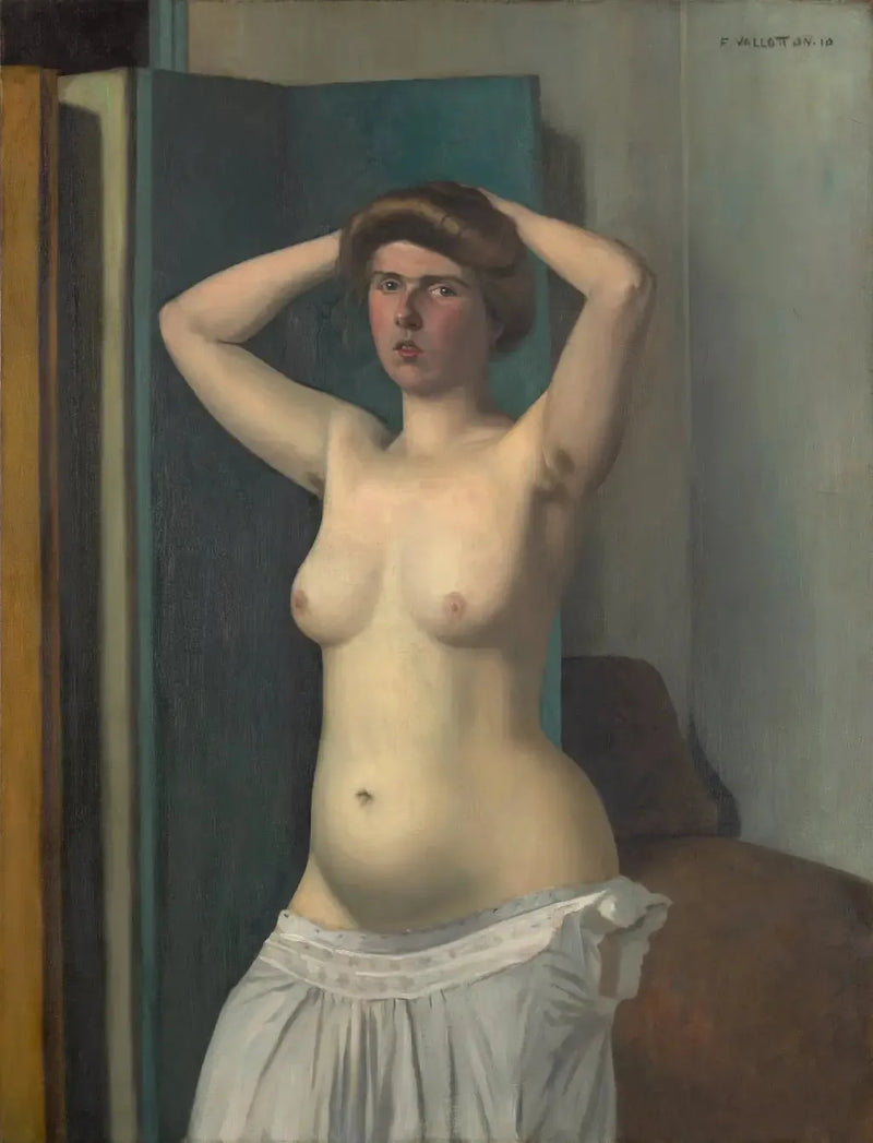 The Model - Félix Vallotton