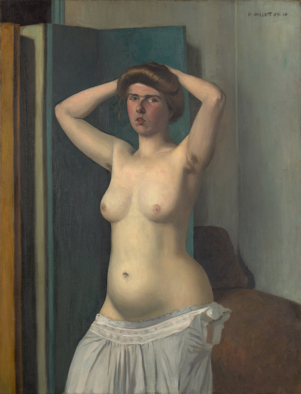 The Model - Félix Vallotton