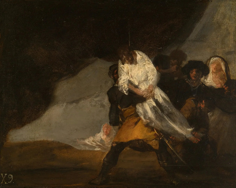 The Hanging Monk - Francisco de Goya