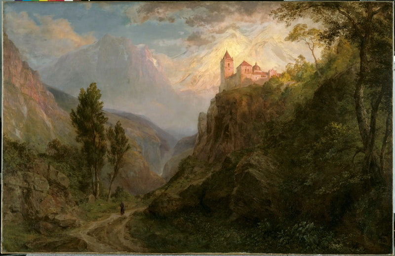 The Monastery of San Pedro (Notre-Dame des Neiges) - Frederic Edwin Church