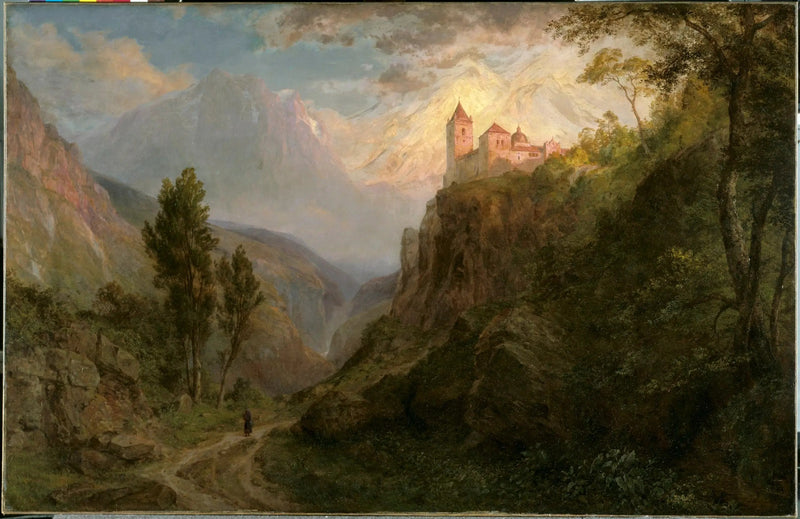 The Monastery of San Pedro (Notre-Dame des Neiges) - Frederic Edwin Church