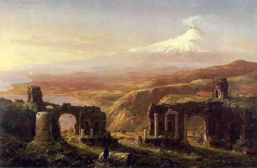 Mount Etna from Taormina - Thomas Cole