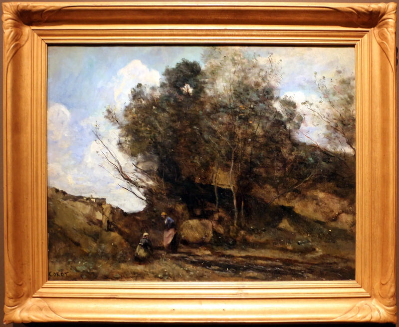 Mount Ussy - Jean-Baptiste Camille Corot