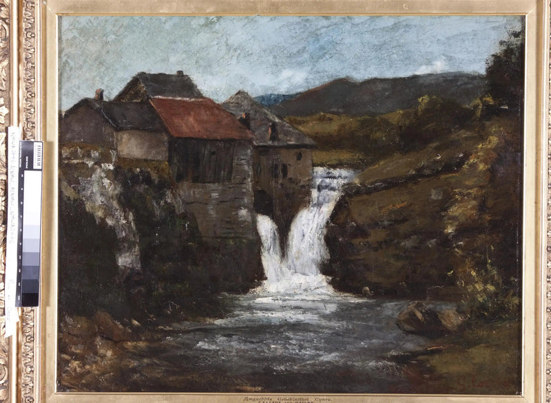 The Golden Mill of Orbe - Gustave Courbet