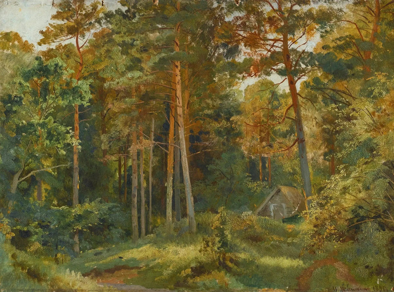 The Mill in the Forest - Ivan Chichkine