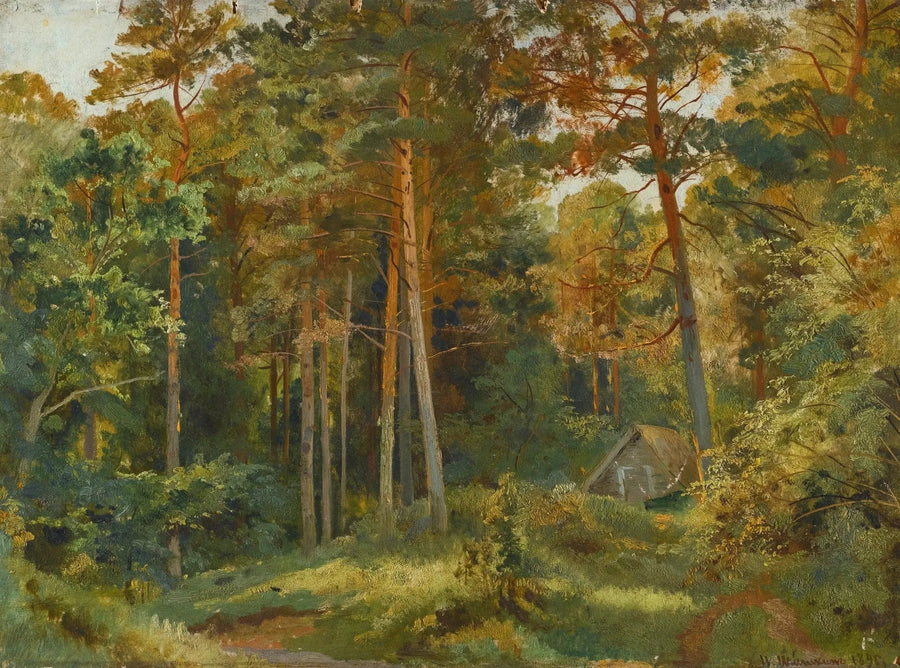 The Mill in the Forest - Ivan Chichkine