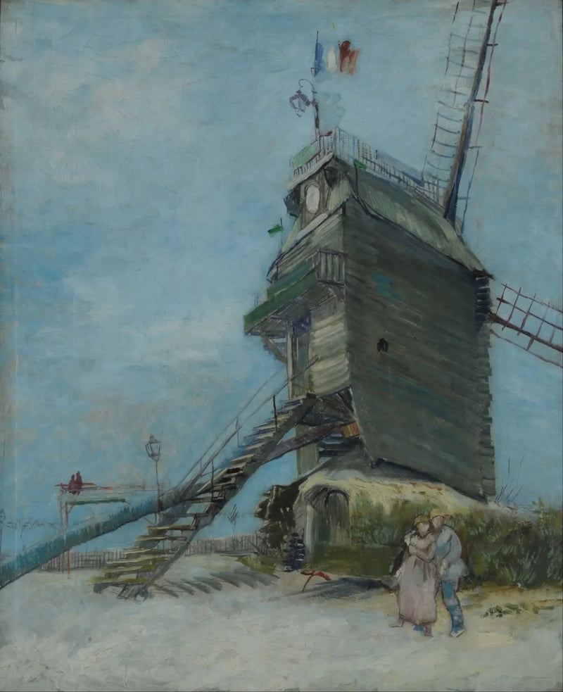 The Moulin de la Galette - Vincent van Gogh