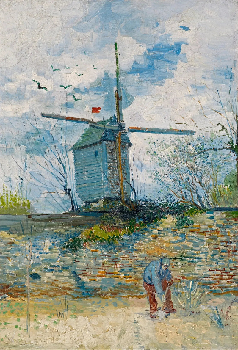 The Moulin de la Galette - Vincent van Gogh