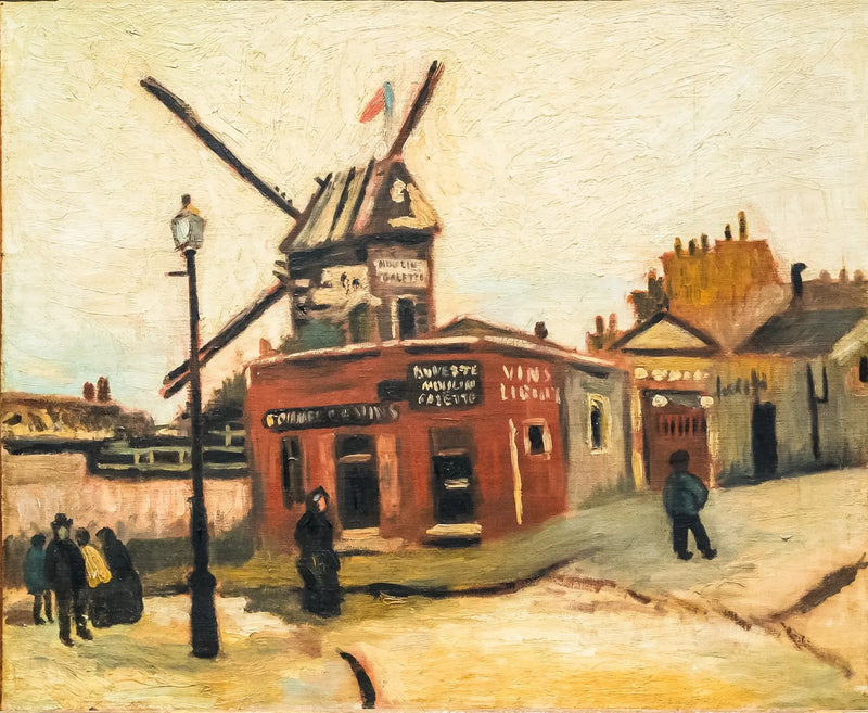 The Moulin de la Galette - Vincent van Gogh