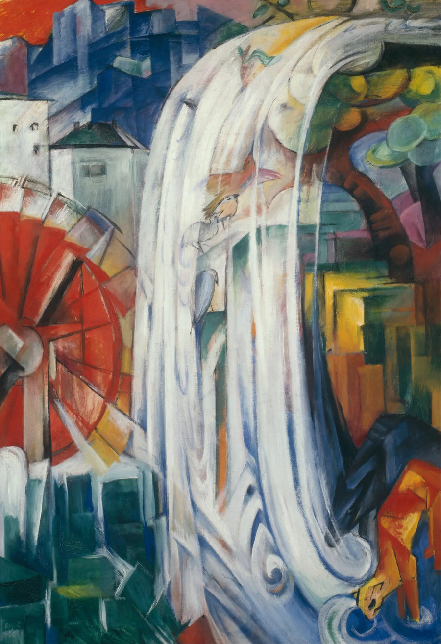 The Enchanted Mill - Franz Marc