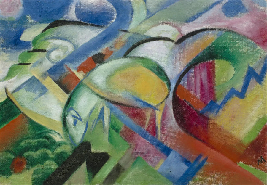 The Sheep - Franz Marc