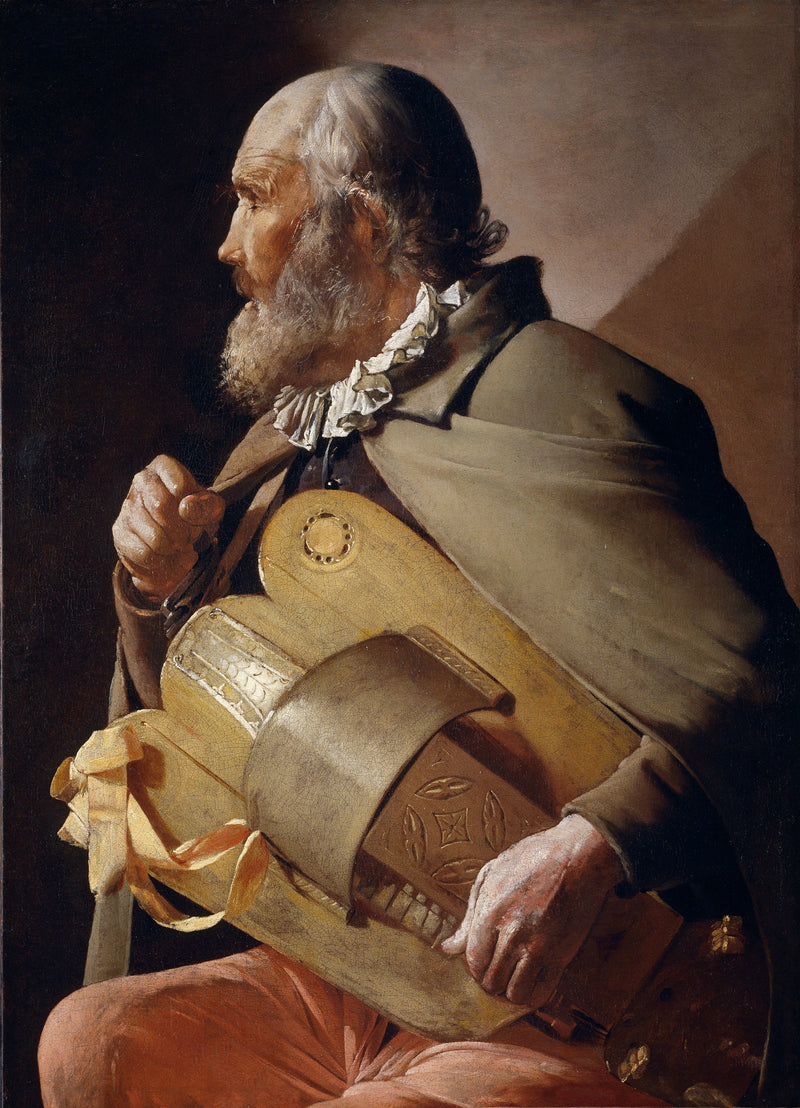 The Blind Musician. - Georges de La Tour