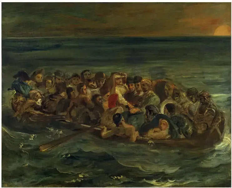 The Shipwreck of Don Juan - Eugène Delacroix