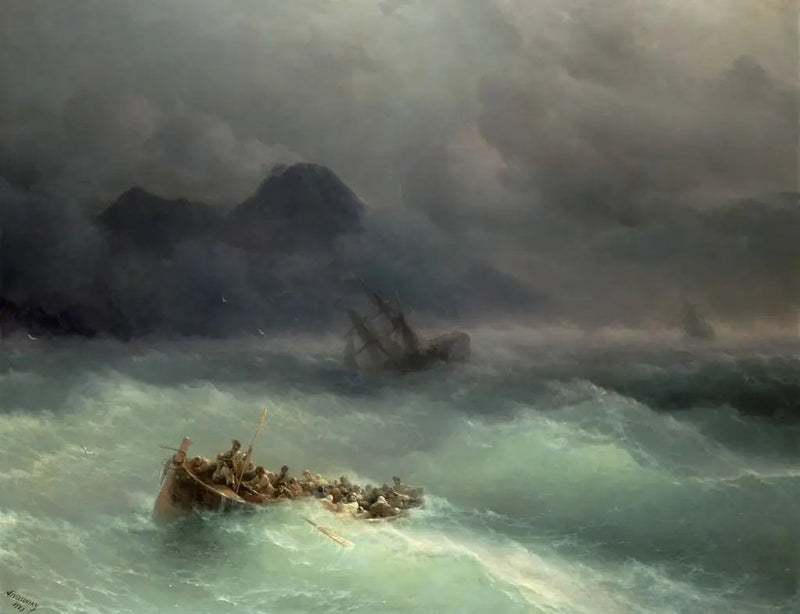 The Shipwreck - Ivan Aivazovsky