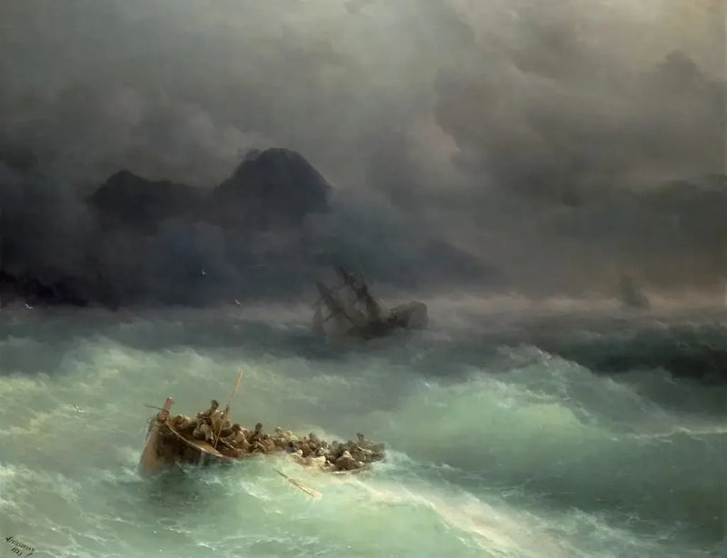 The Shipwreck - Ivan Aivazovsky