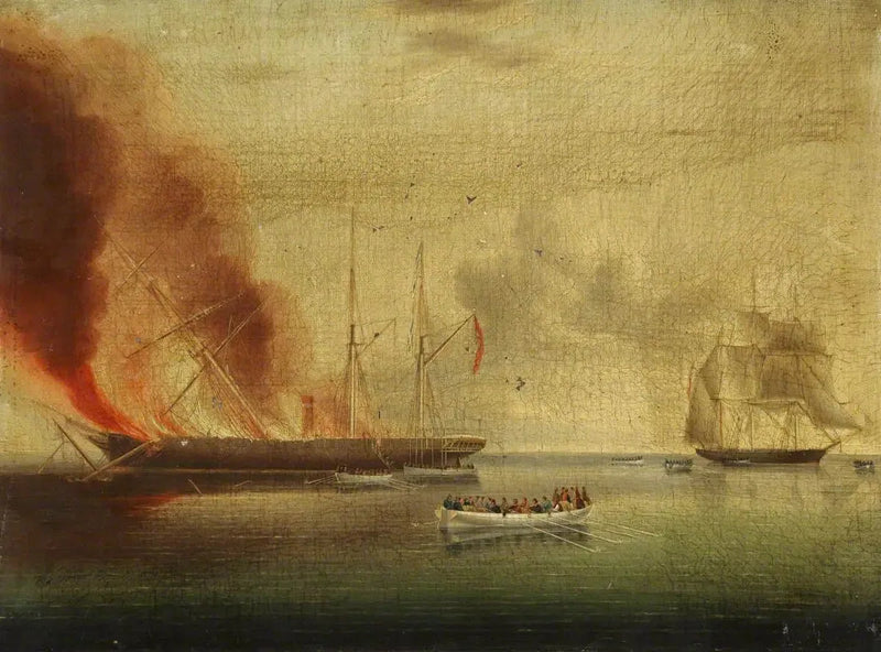 The steamship 