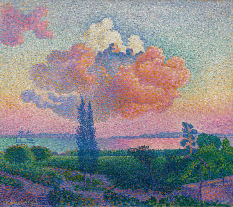 The Pink Cloud - Henri-Edmond Cross