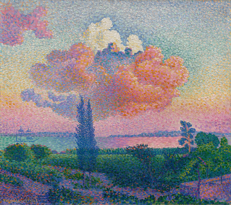 The Pink Cloud - Henri-Edmond Cross
