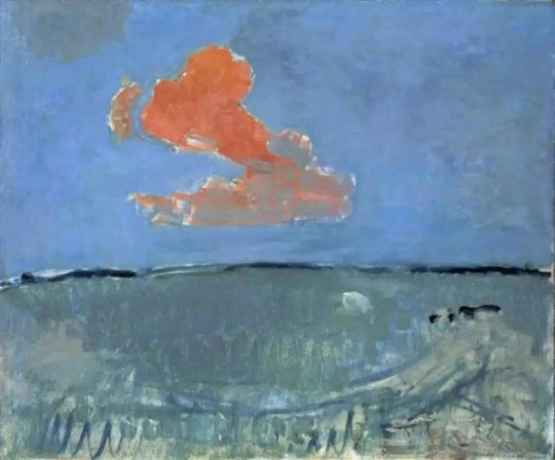 The Red Cloud - Piet Mondrian