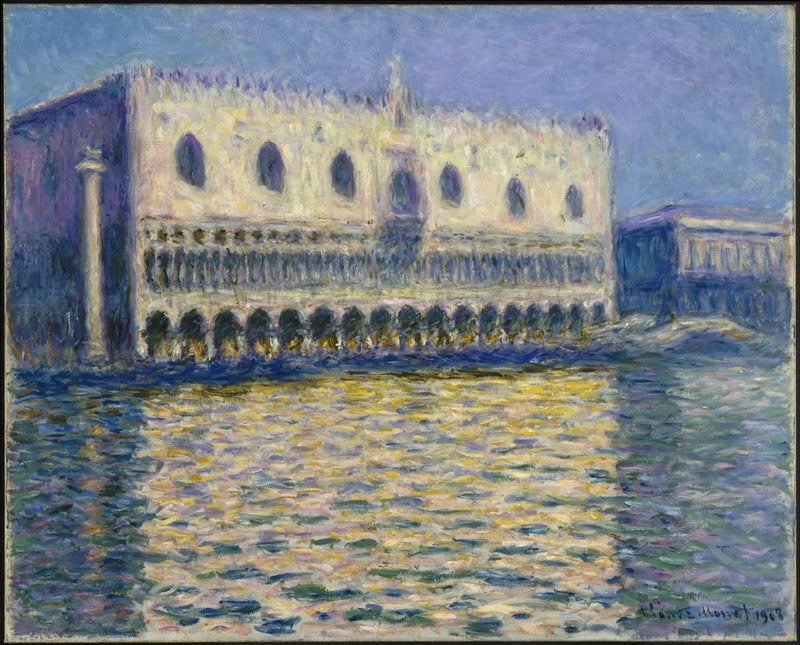 The Ducal Palace - Claude Monet