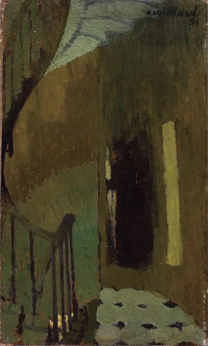 The landing, rue de Miromesnil - Édouard Vuillard