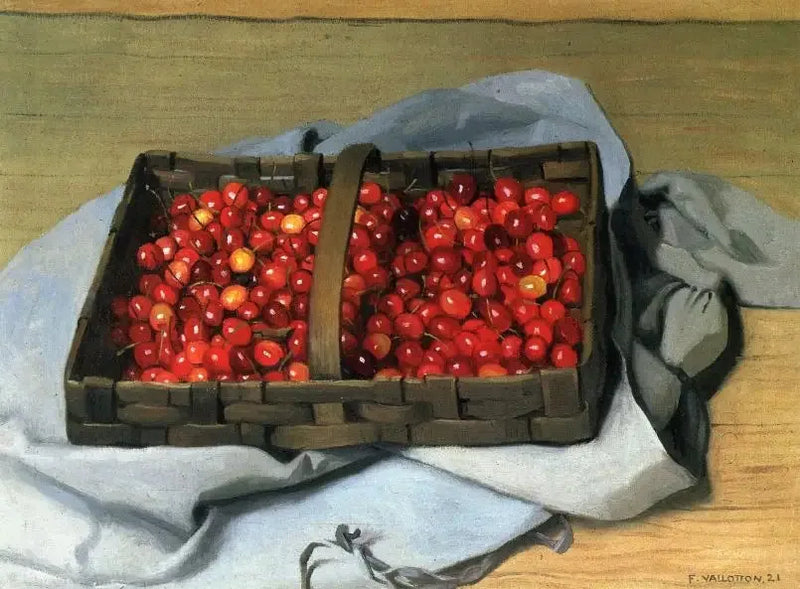 The Cherry Basket - Félix Vallotton