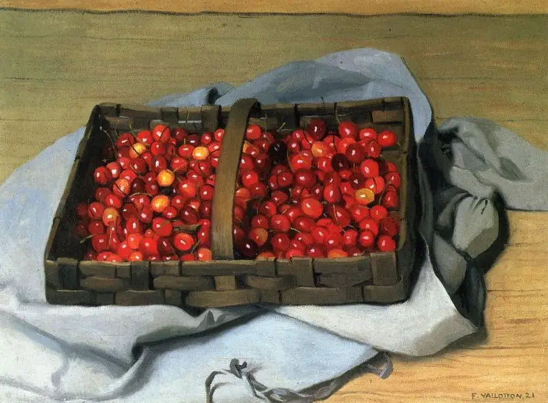 The Cherry Basket - Félix Vallotton