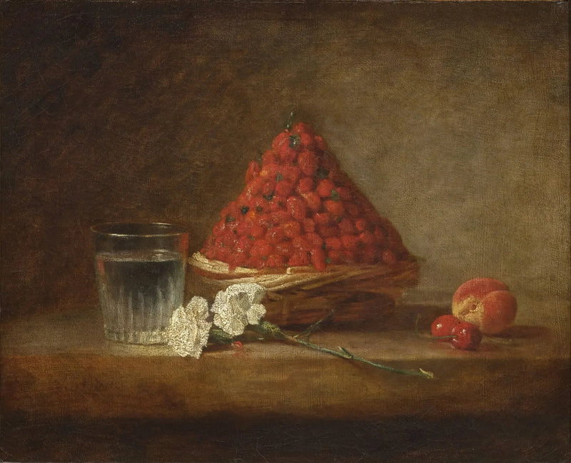 The Basket of Strawberries - Jean Siméon Chardin