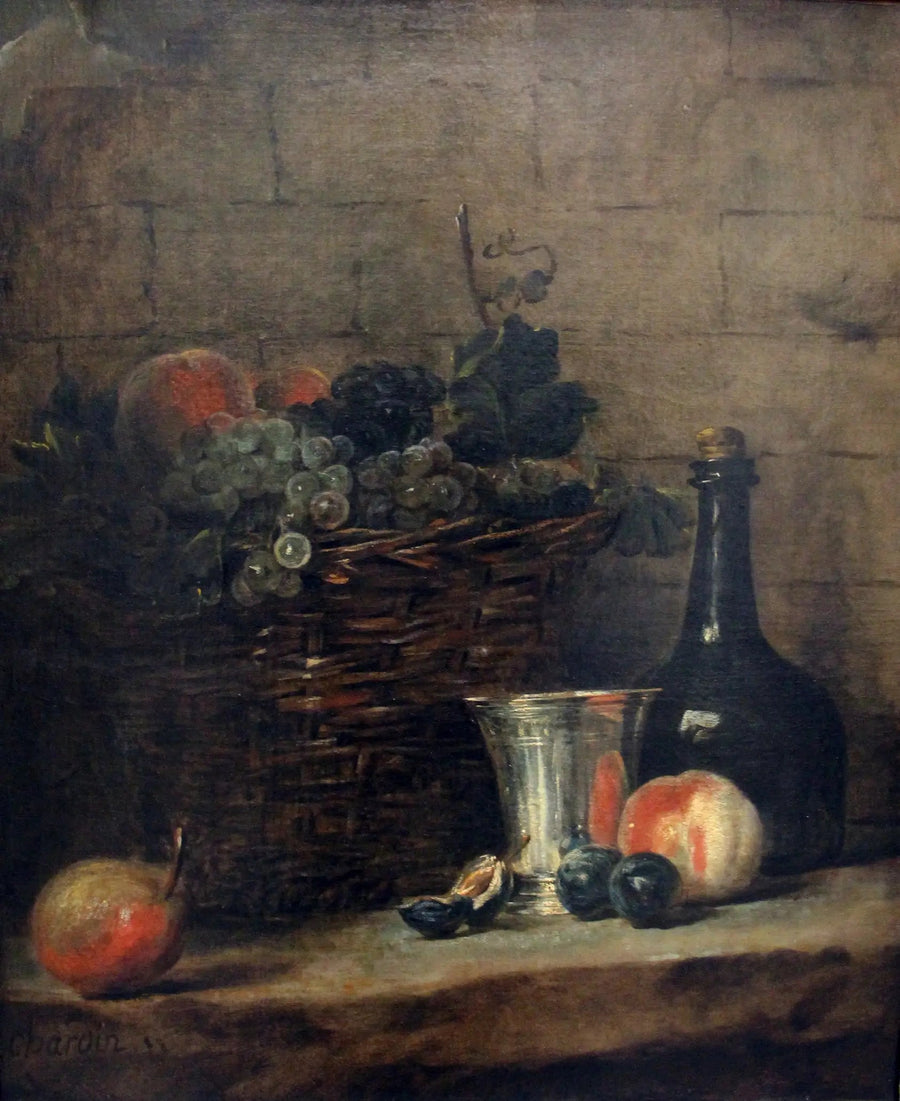 The Basket of Grapes - Jean Siméon Chardin
