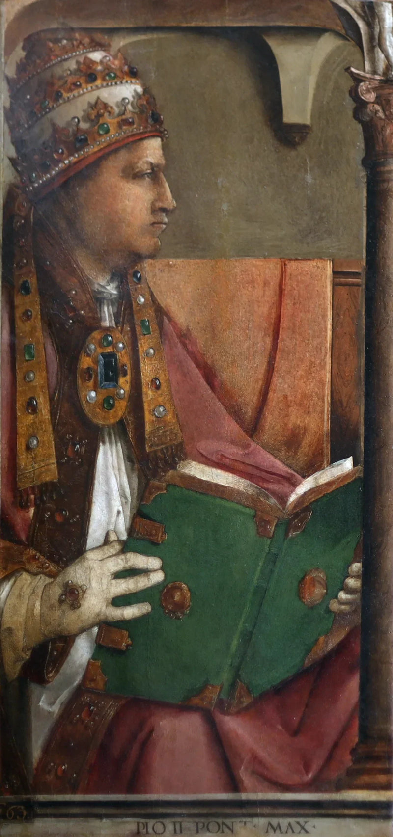 Pope Pius II - Pedro Berruguete