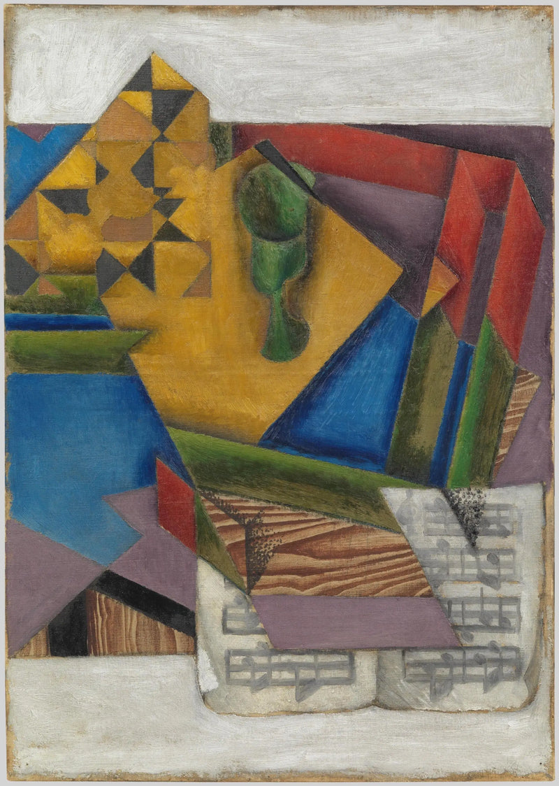 The Music Paper - Juan Gris