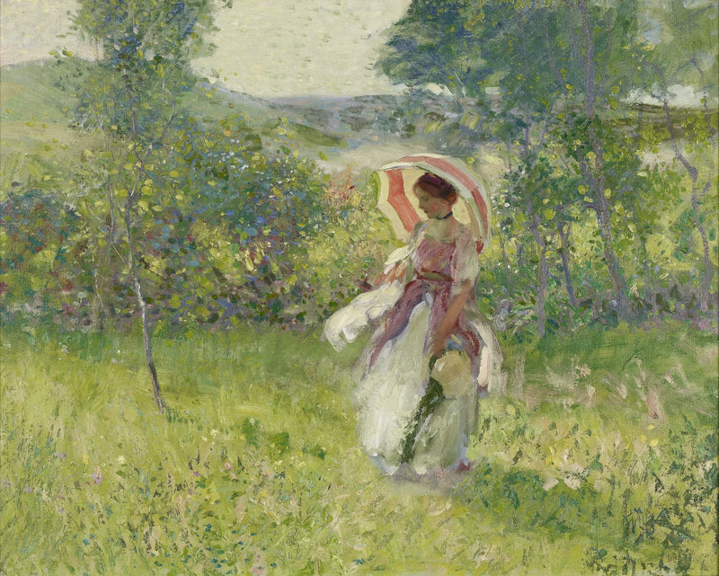 The parasol - Richard Edward Miller