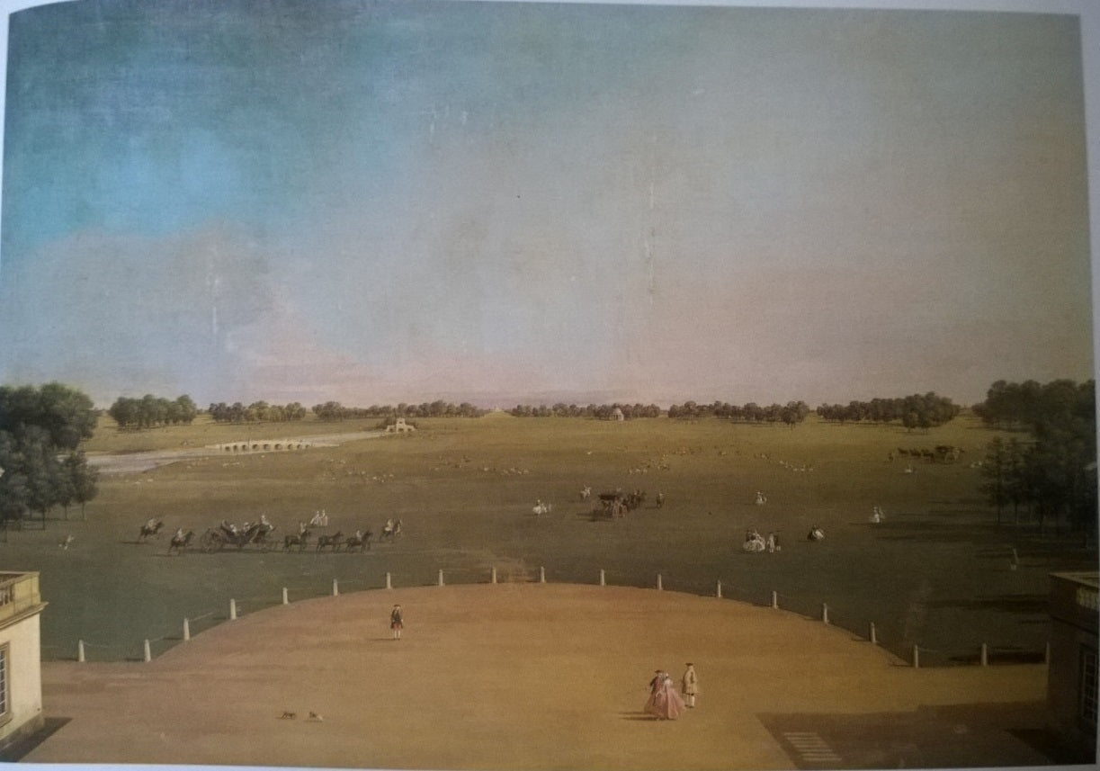Badminton Park from Badminton House - Canaletto