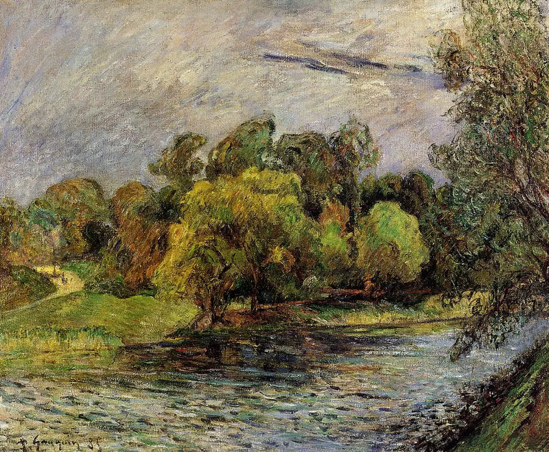 The Østervold Park in Copenhagen - Paul Gauguin