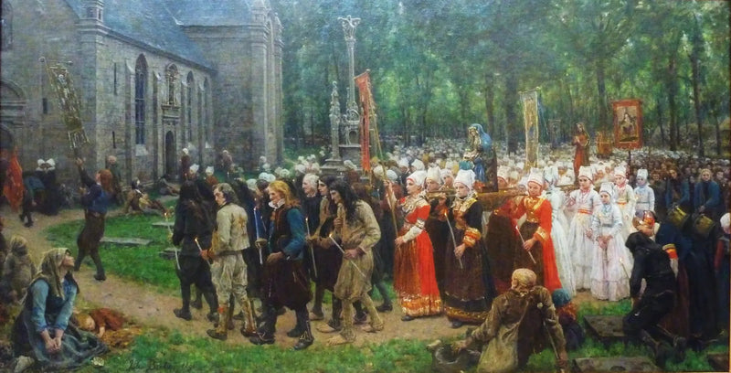 The Pardon of Kergoat - Jules Breton