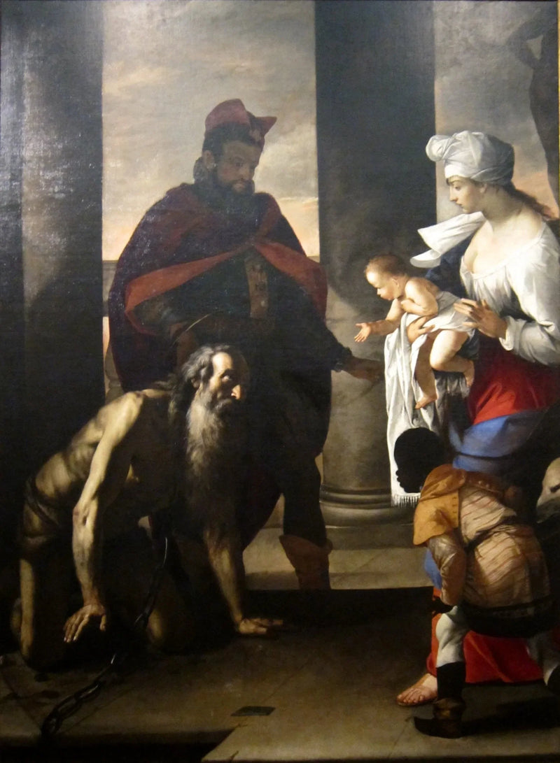 The Pardon of Saint John Chrysostom - Mattia Preti