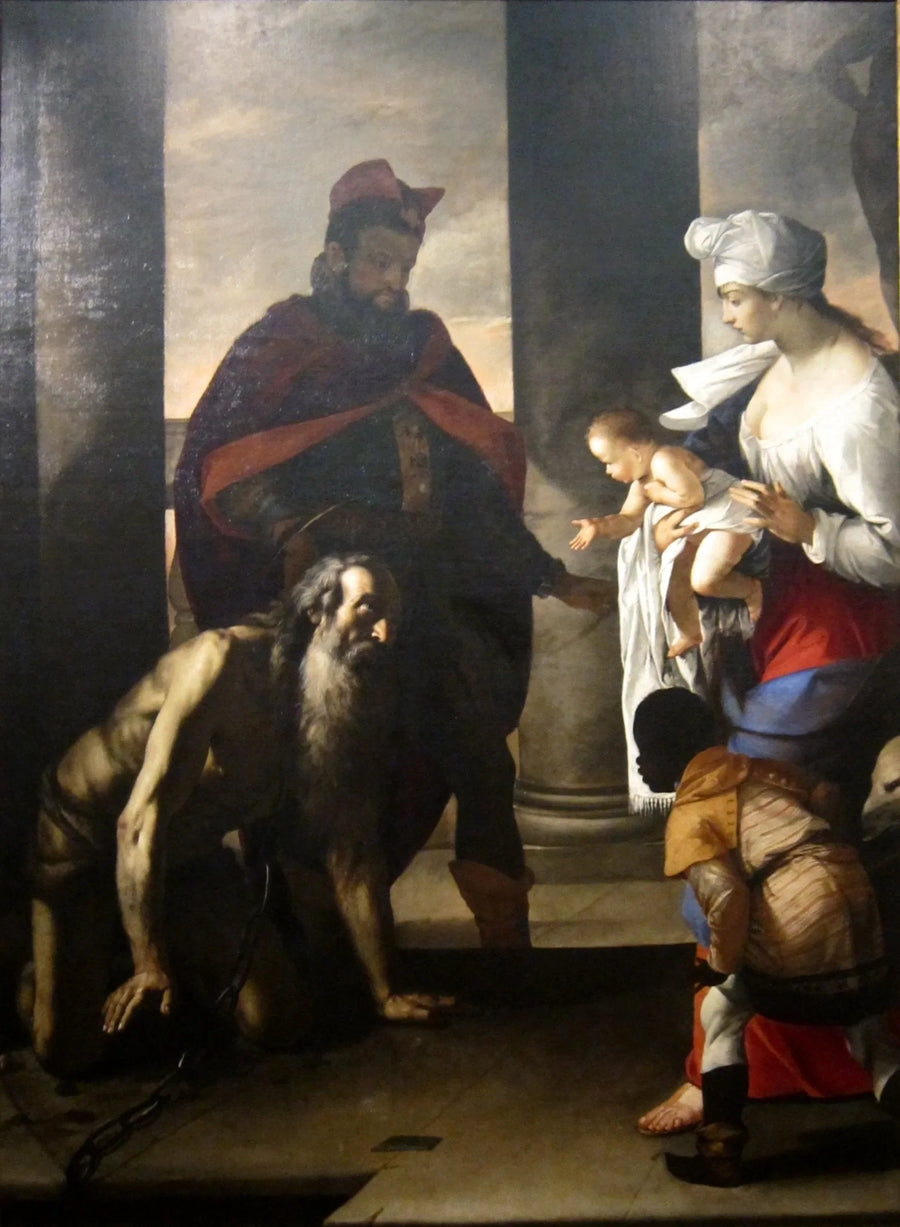 The Pardon of Saint John Chrysostom - Mattia Preti