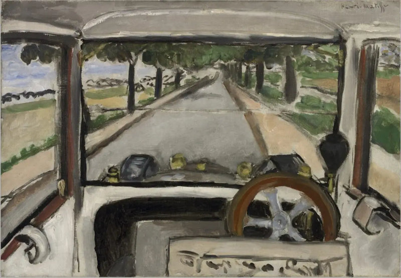 The Windshield, on the road to Villacoublay - Henri Matisse