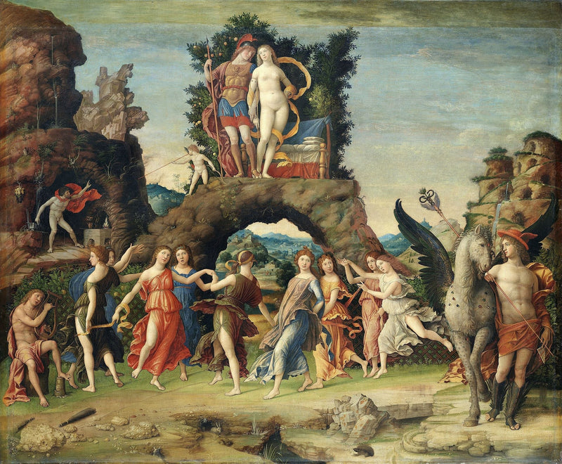 The Parnassus - Andrea Mantegna