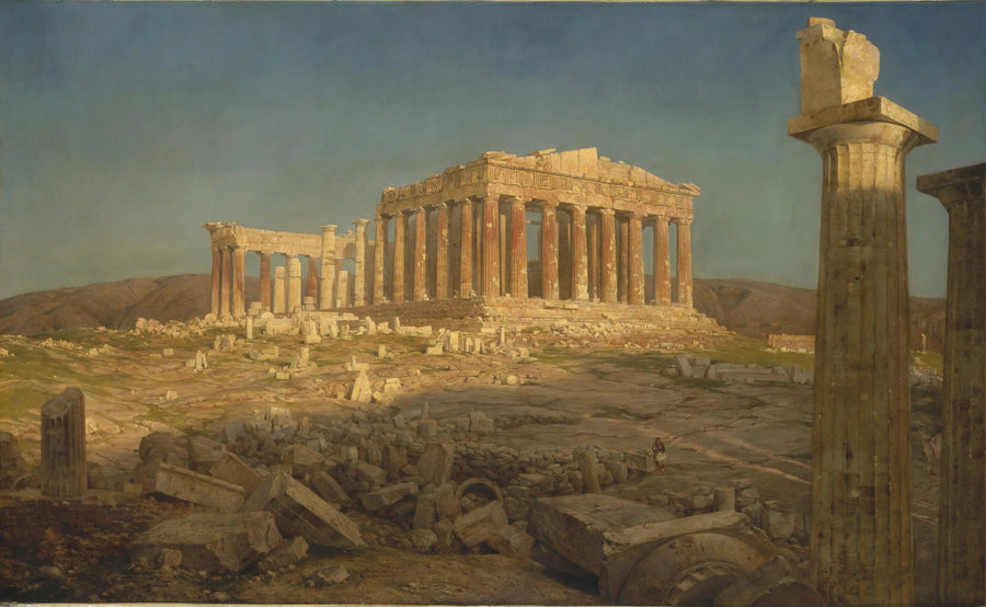 The Parthenon - Frederic Edwin Church