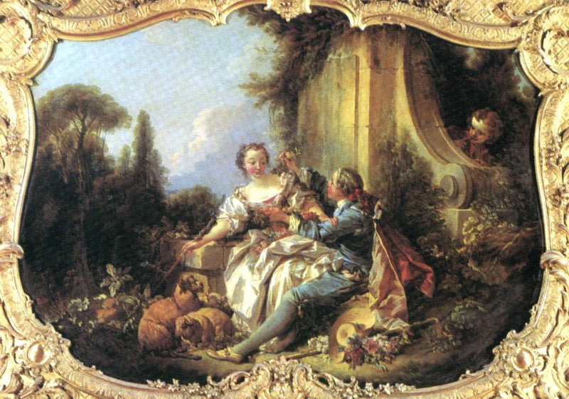 The Gallant Pastor - François Boucher