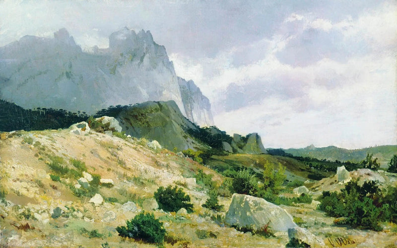 The rocky landscape - Ivan Chichkine