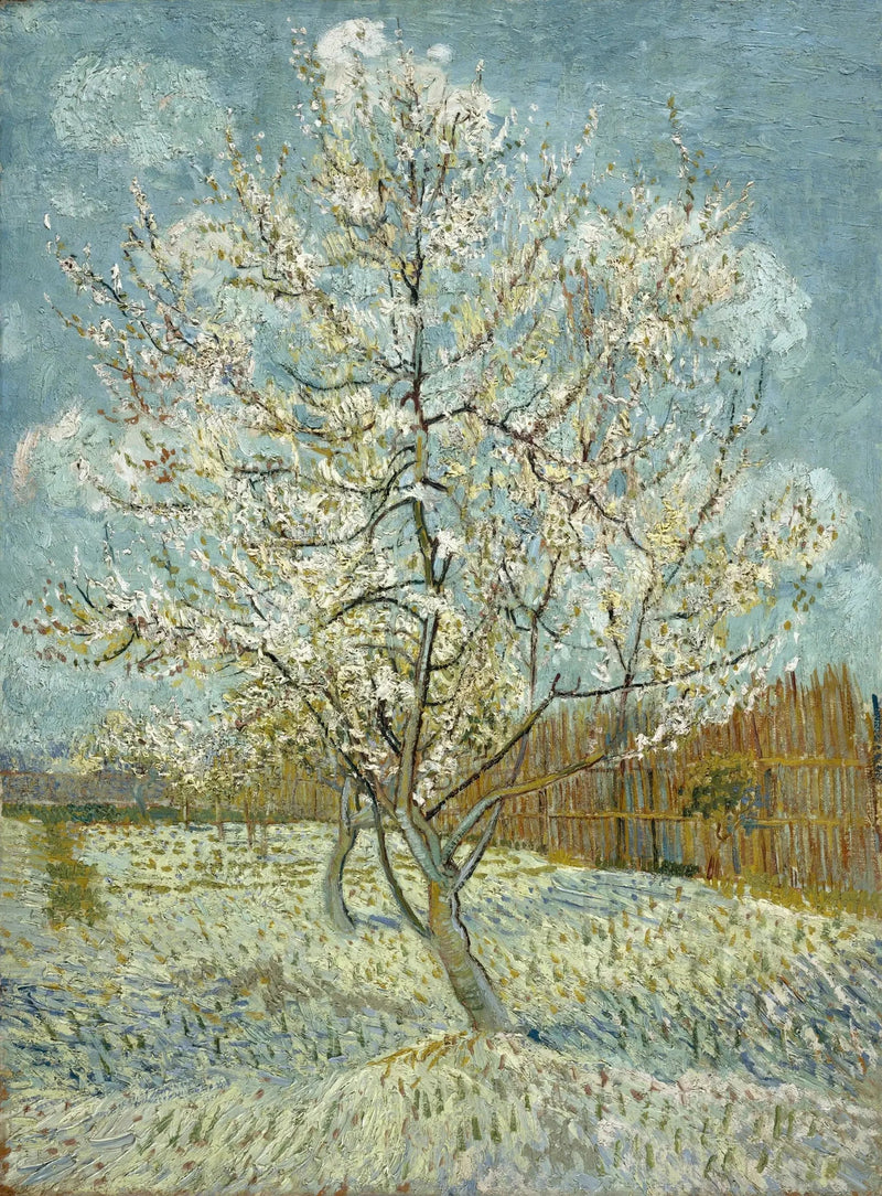 The Pink Peach Tree - Vincent van Gogh