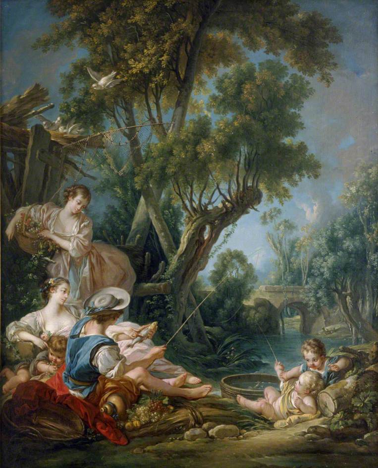 The Fisherman - François Boucher
