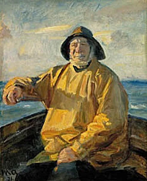 The fisherman Lars Andersen. -Michael Peter Ancher
