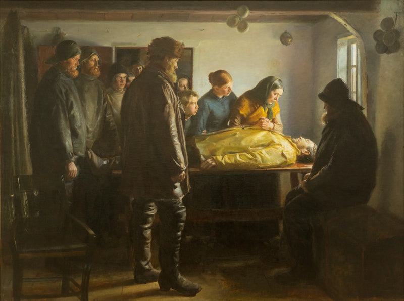The Drowned Fisherman - Michael Peter Ancher