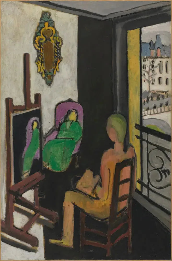 The Painter in his Studio - Henri Matisse
