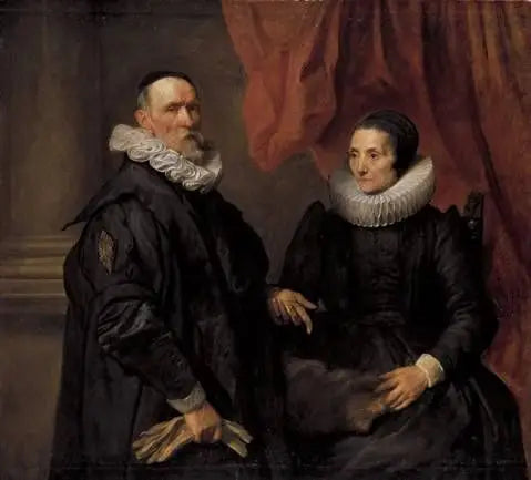 The painter Jan de Wael and his wife Gertrud de Jode - Antoine van Dyck