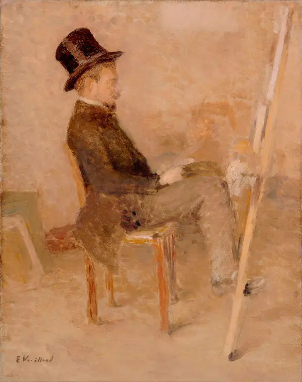 The painter Marc Mouclier - Édouard Vuillard